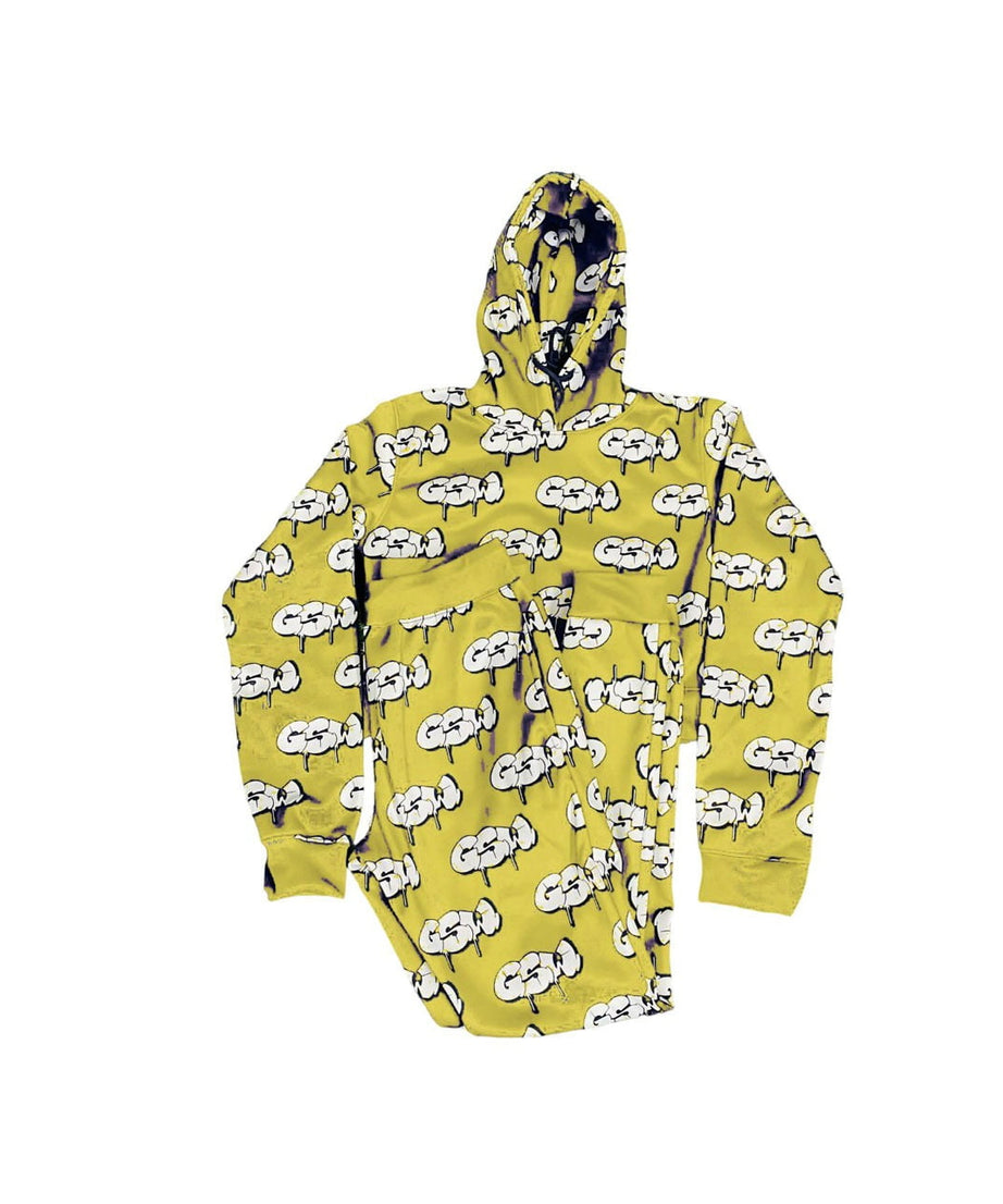 Track Suits100% Polyester SublimatedGSW Logo Yellow w White Logo
