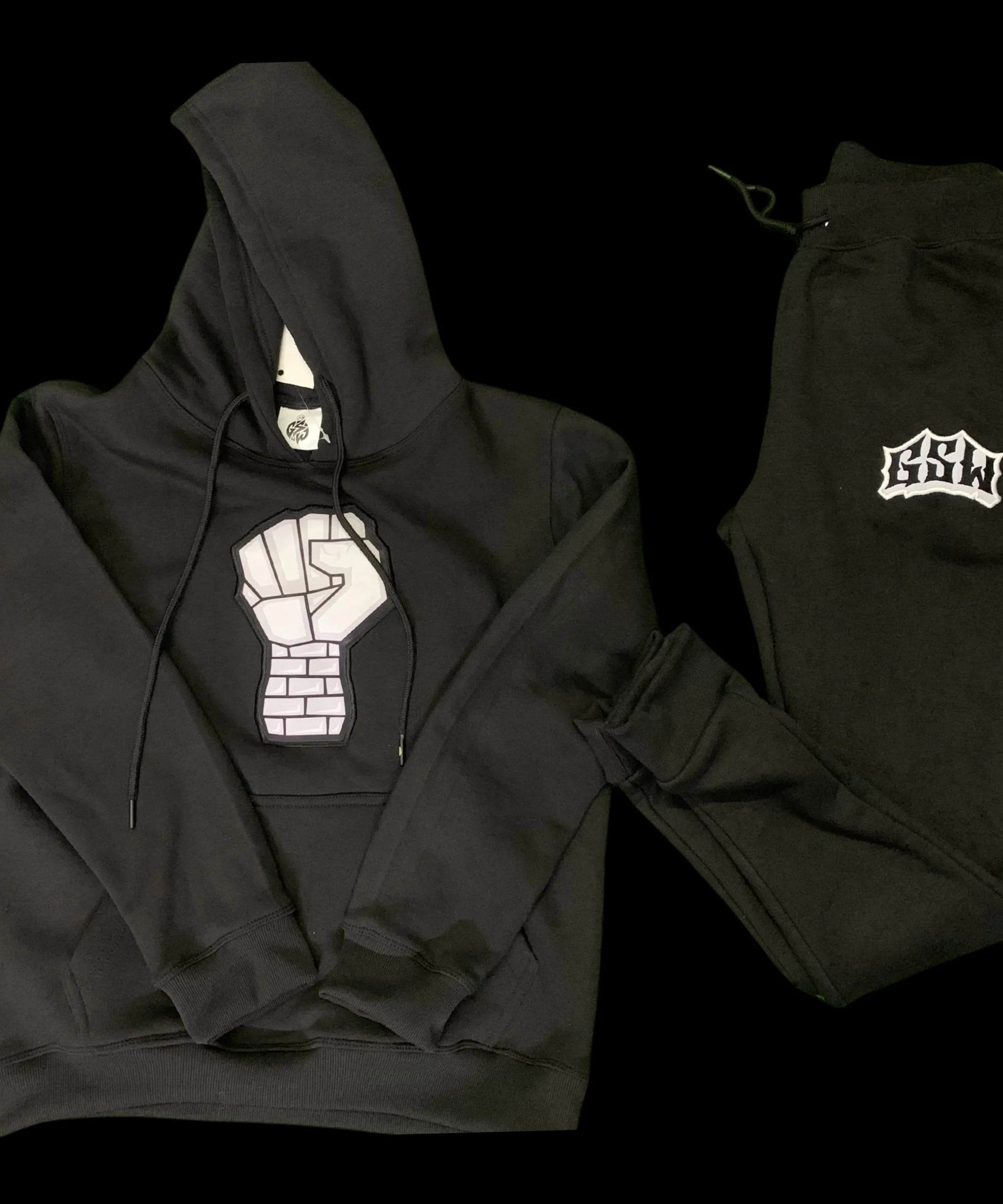 Black Body Strength Series GSW Cotton Tracksuit (F)