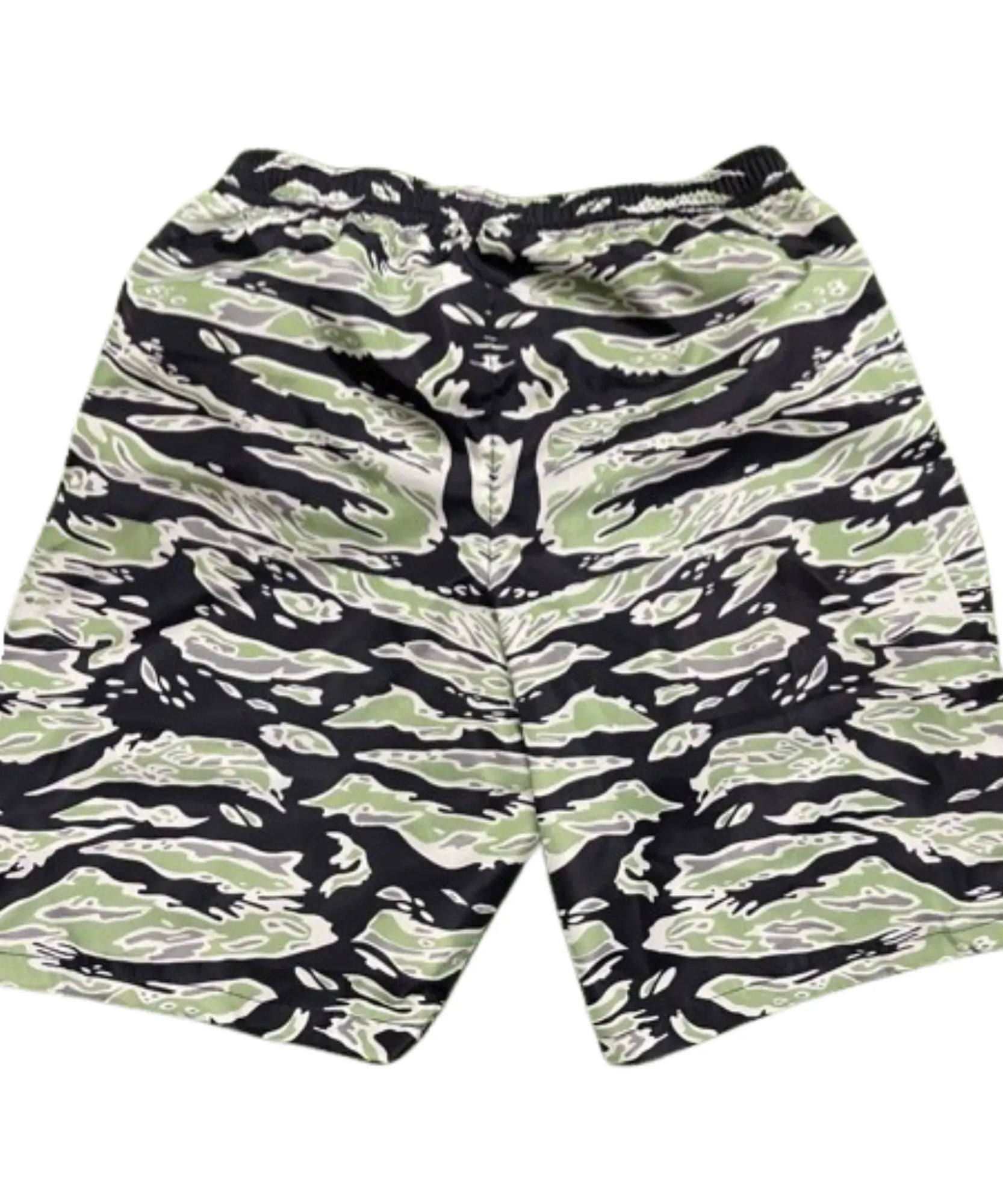 GSW Camouflage Button‑Up Shirt &amp; Shorts Set