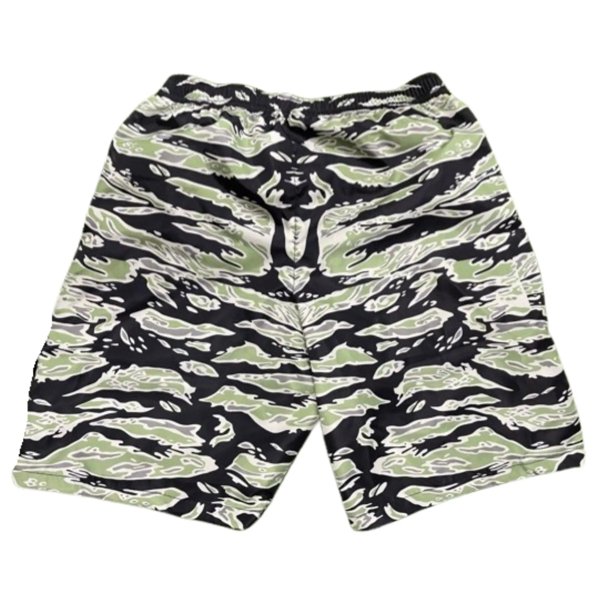 GSW Camouflage Button‑Up Shirt &amp; Shorts Set