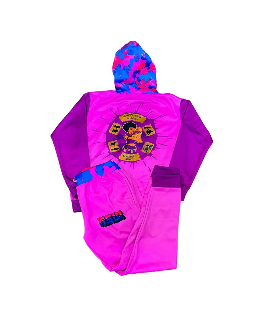 Top-Track-Suit100%-Polyester-Full-Sublimated-GSW-logo-(Old-School)Pink-+-Hot-Pink-(-GSWTSPKHPGSWOSSB-S)-B