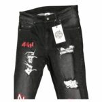 Embrodiery GSW Black Shade Denim Pant - Image 2